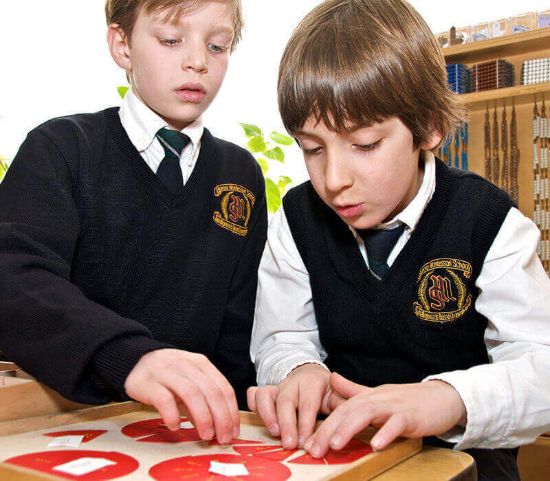 students playing games